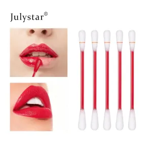 20Pcs Cotton Swab Lip Tint/Dye Long Lasting Charming Cigarette Cotton Buds Lipstick Fadeless Waterproof Cosmetics For Women