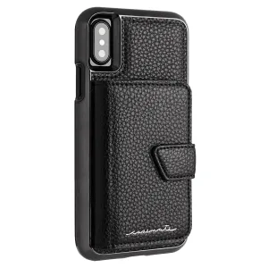 Apple iPhone X / Xs Case-Mate Compact Mirror Series Case Cover - Black