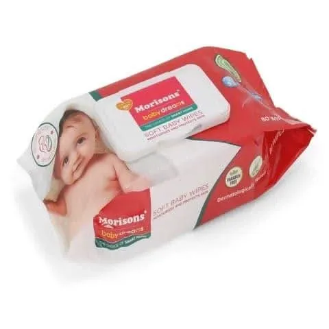 BABY WIPES 80'S - WITHOUT LID