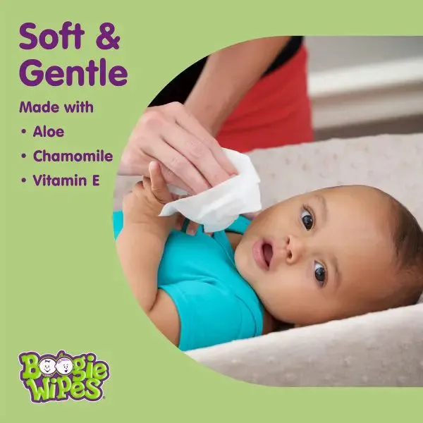 Boogie Wipes Fresh Saline Nose Wipes - 90 Ct