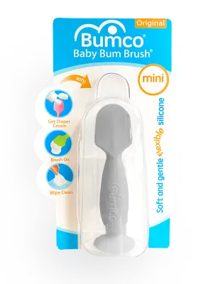 Bumco Mini Baby Bum Brush - Gray