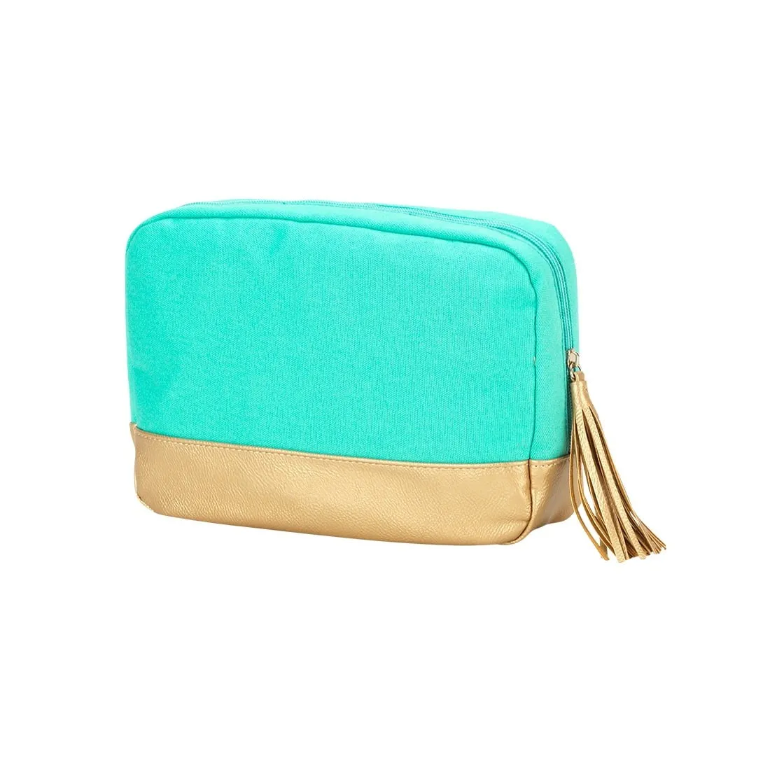 Cabana Gold Cosmetic Dopp Kit Travel Tote