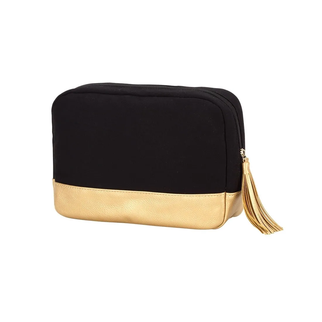 Cabana Gold Cosmetic Dopp Kit Travel Tote