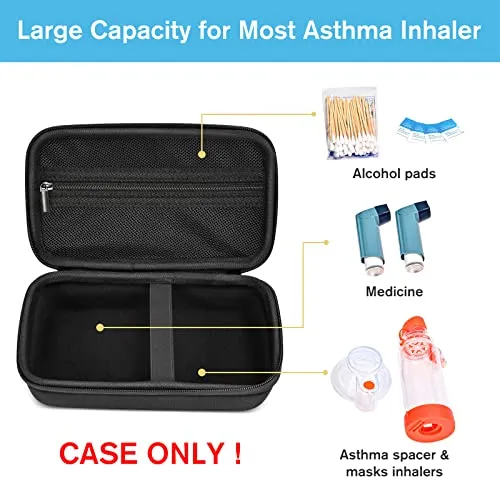 (CASE ONLY) Carrying Travel Case for Asthma Inhaler | ProCase