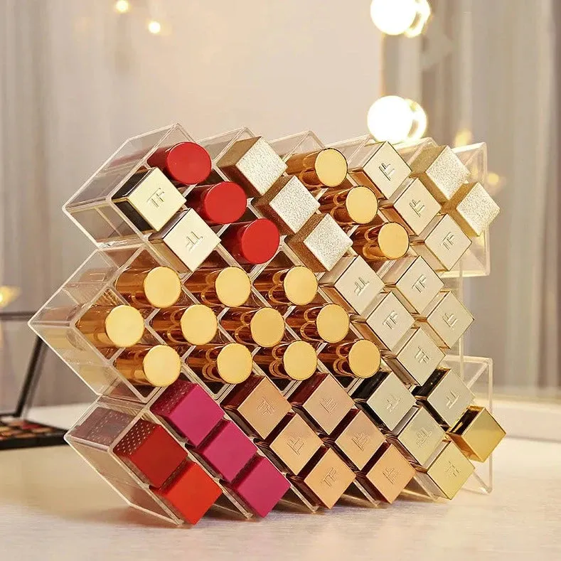 Clear Lipstick Acrylic Organizer