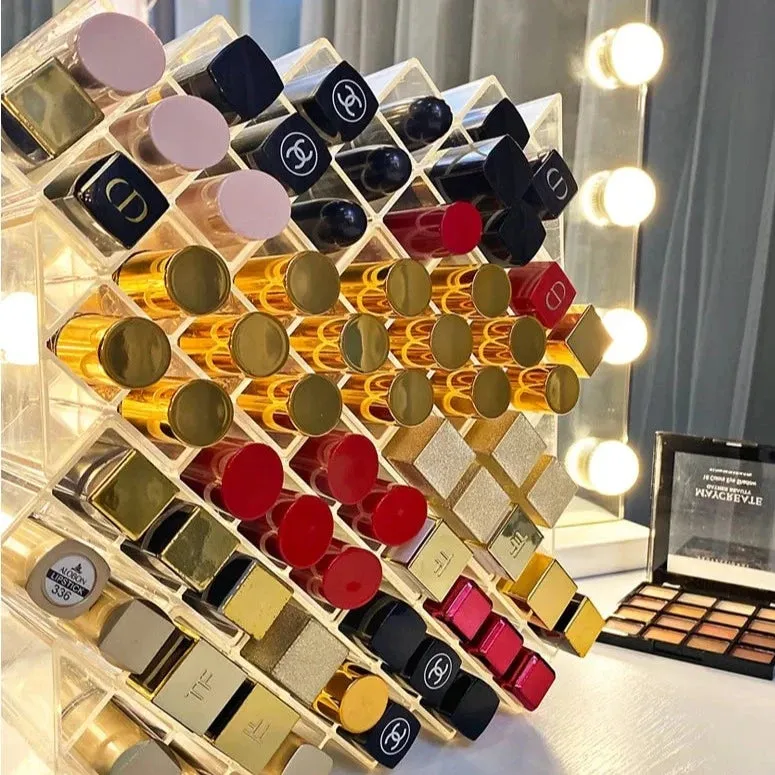 Clear Lipstick Acrylic Organizer