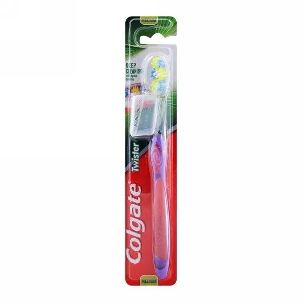 COLGATE TWISTER MEDIUM TOOTH BRUSH