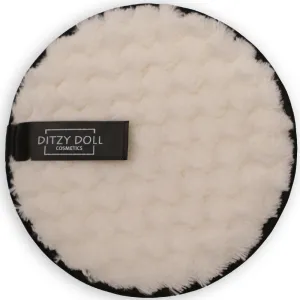 Ditzy Doll Makeup Remover Pad White - Reusable Facial Cleansing Pad for Gentle Makeup Removal