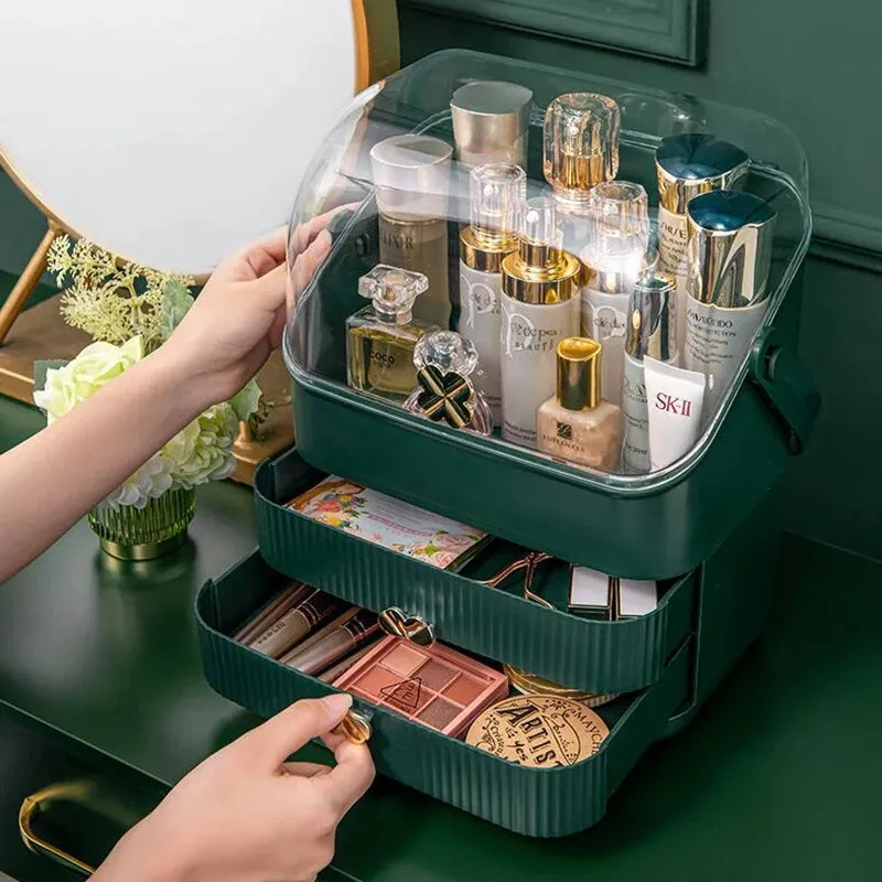 DUSTPROOF MAKEUP ORGANIZER