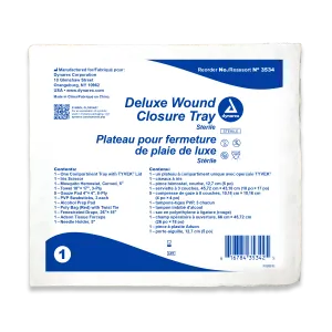 Dynarex - Deluxe Wound Closure Trays