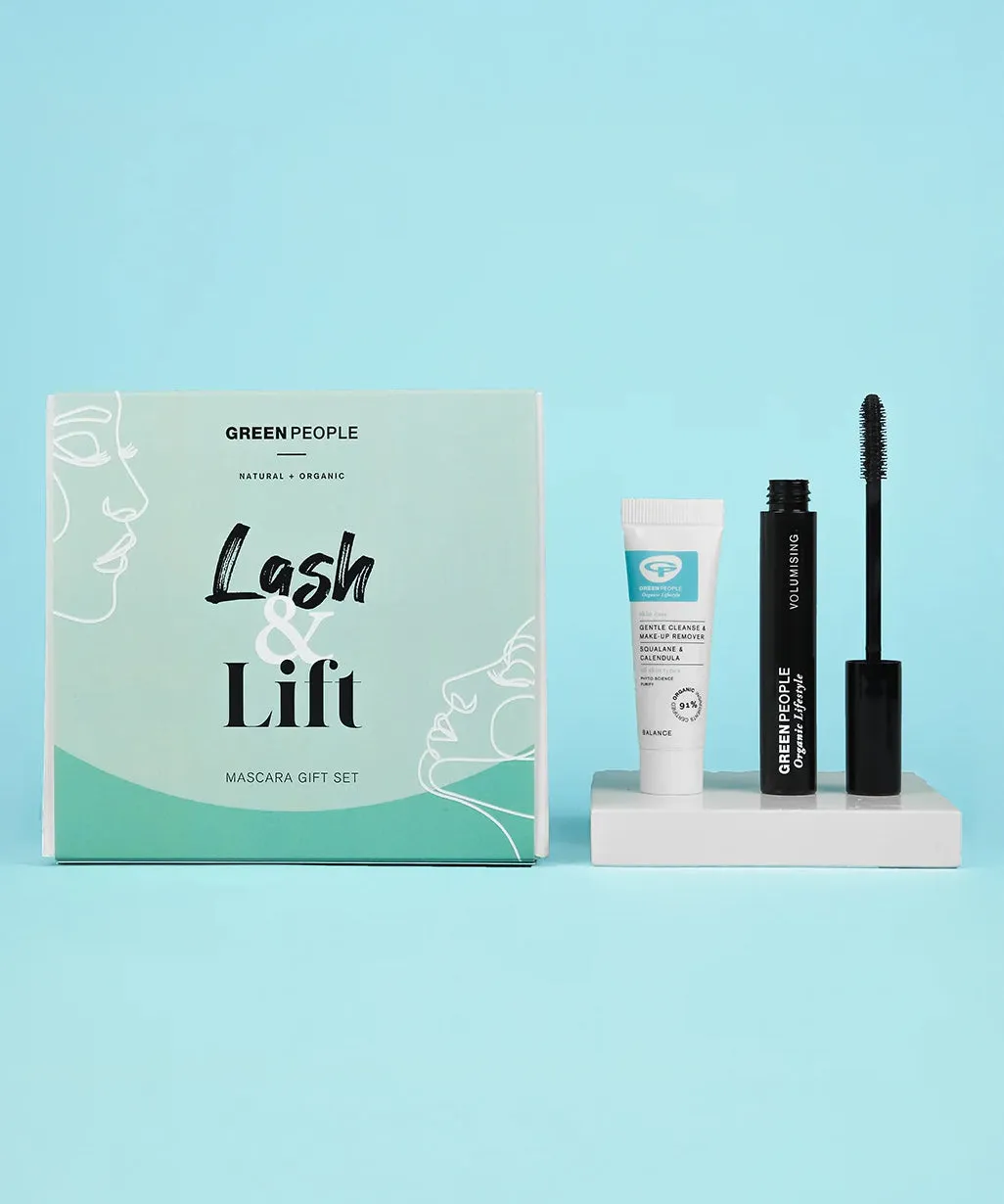 Green People Lash & Lift Mascara Gift Set Box