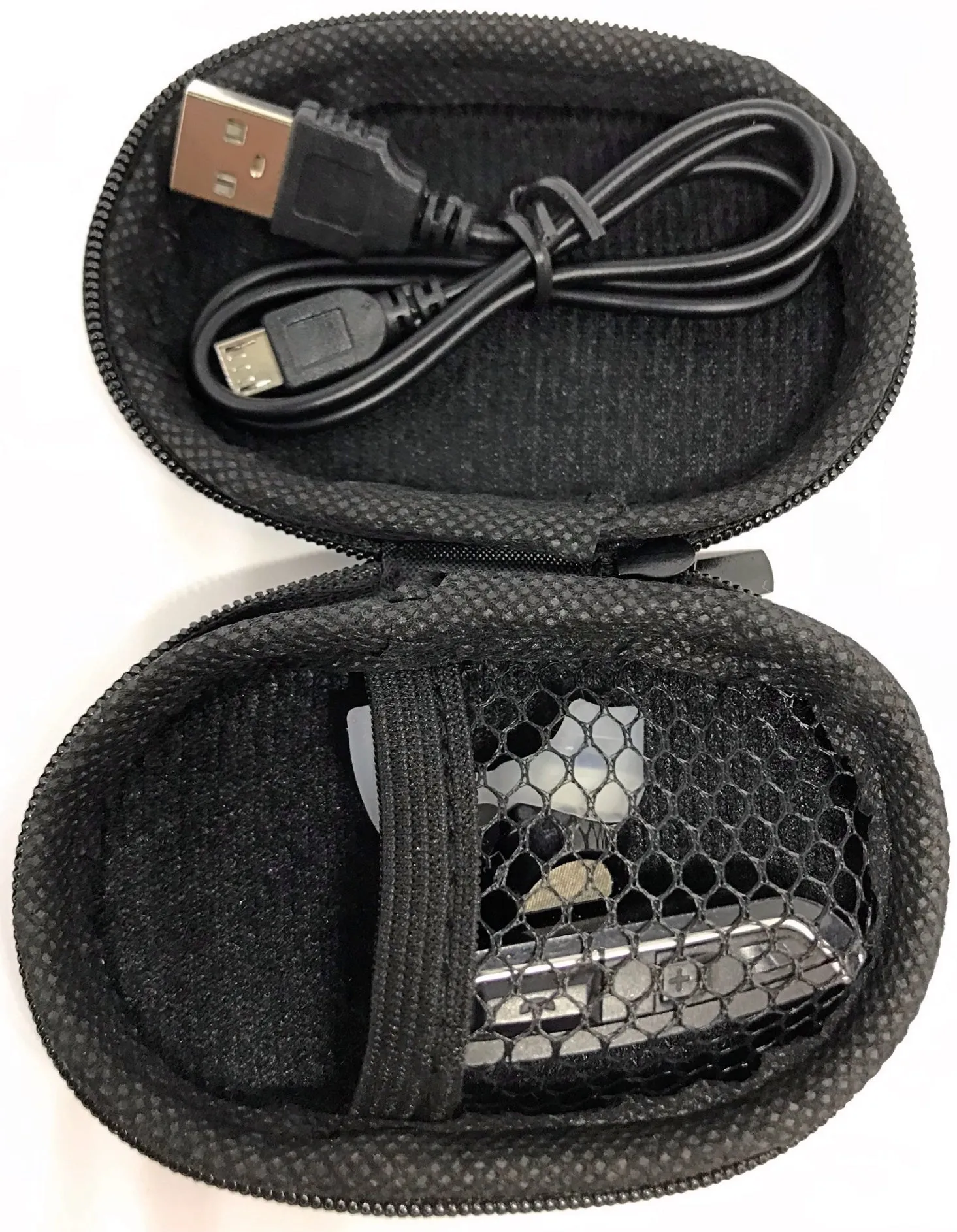 Hard Carrying Case Zippered For Bose Bluetooth Headset Series 1 2 Right Left In-Ear