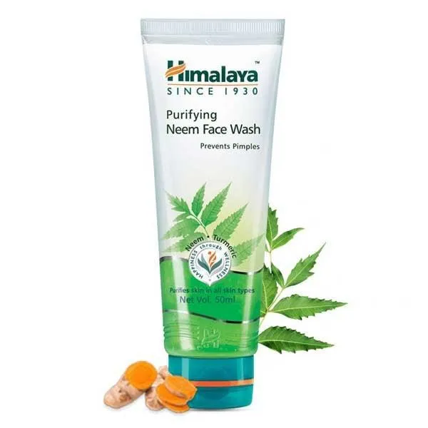 HIMALAYA PURIFYING NEEM FACE WASH 50ML