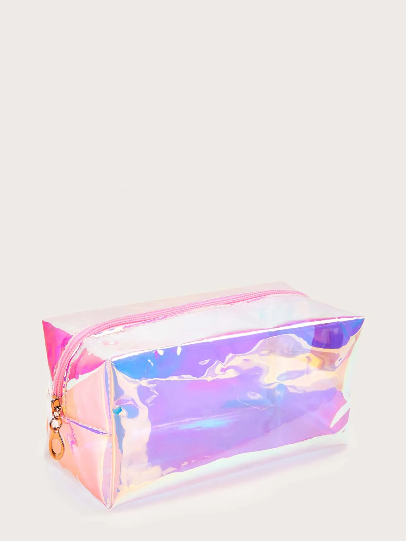 Holographic Makeup Bag Cosmetic Organizer Toiletries Bag Makeup Organizer Zip