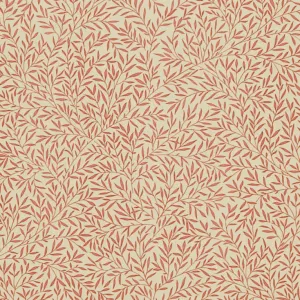 Lily Leaf Red Fabric