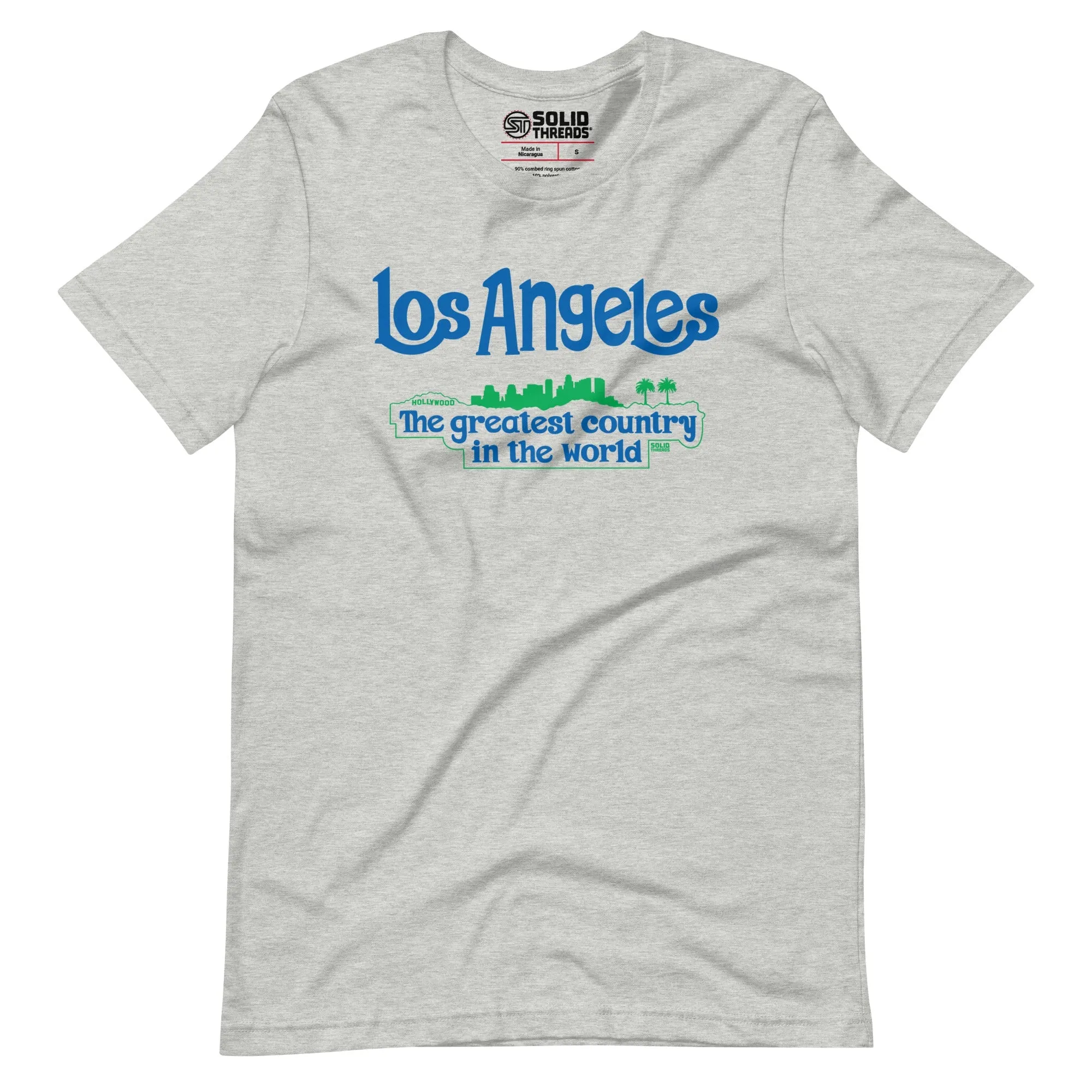 Los Angeles The Greatest Country In The World Soft Style T-Shirt