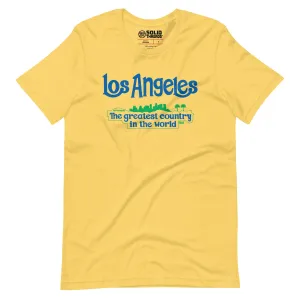 Los Angeles The Greatest Country In The World Soft Style T-Shirt