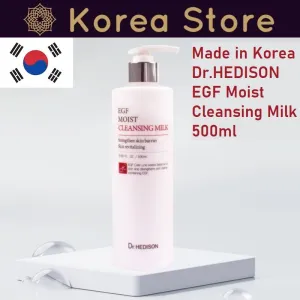 Made in Korea Dr.HEDISON EGF Moist Cleansing Milk 500ml (6.76 FL OZ.)1 1