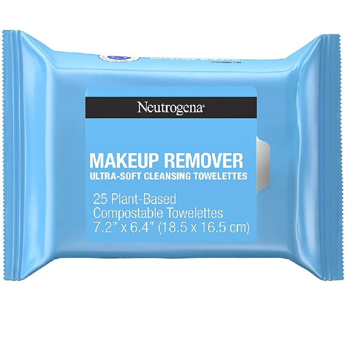 Neutrogena Makeup Remover Ultra-Soft Cleansing Towelettes 25 Count