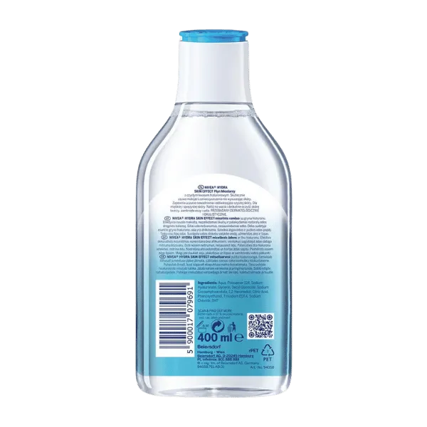 Nivea Hydra Skin Effect Micellar Water Makeup Remover 400ml