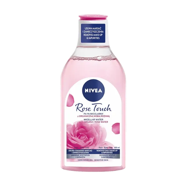 Rose Infused Nivea Micellar Water Makeup Remover - 400ml Gentle Cleansing Solution