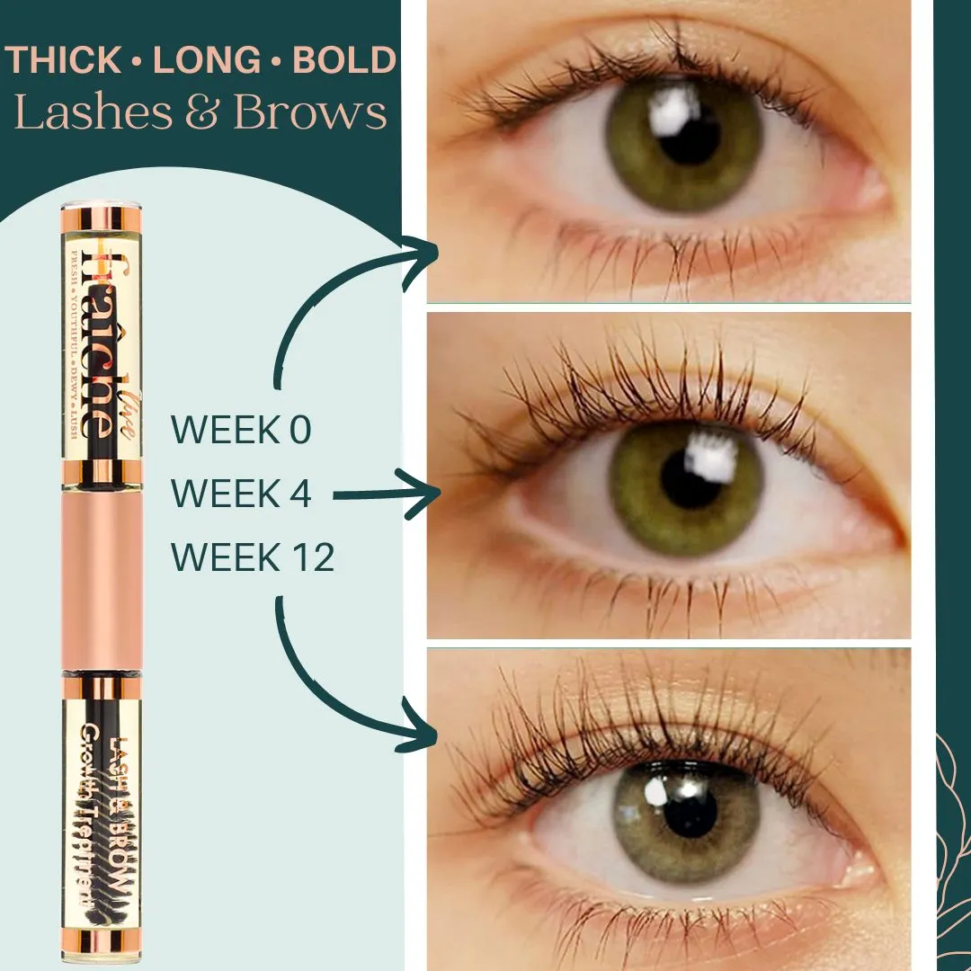 Organic Eyelash and Eyebrow Growth Serum