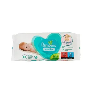 Pampers Wipes Sensitive 52PK