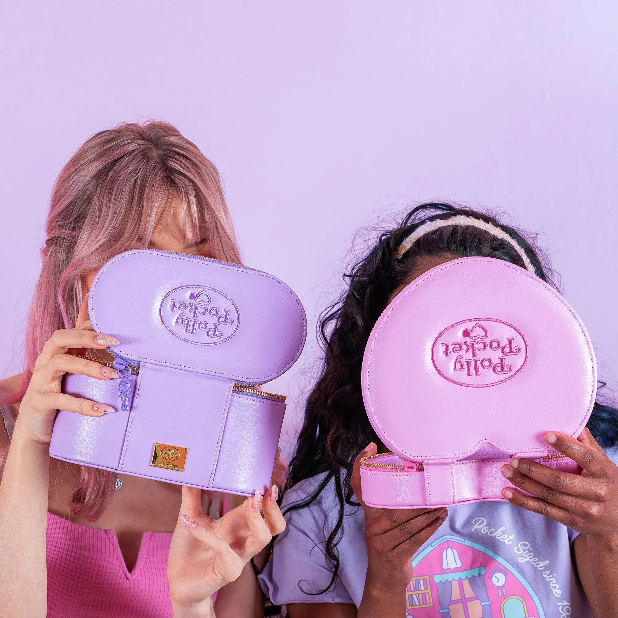 Polly Pocket Heart Cosmetic Bag