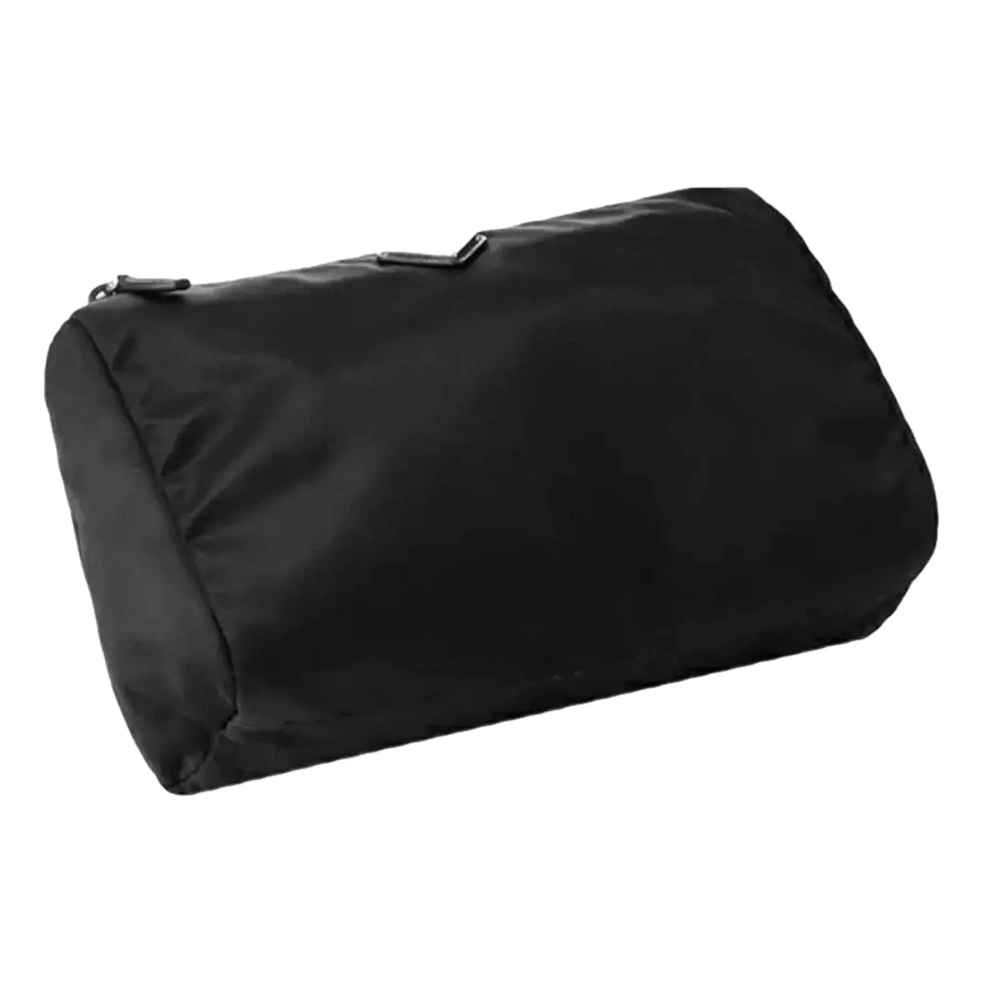 Prada Re-Nylon Necessaire Tessuto Nylon Nero Black Large Pouch Clutch Bag