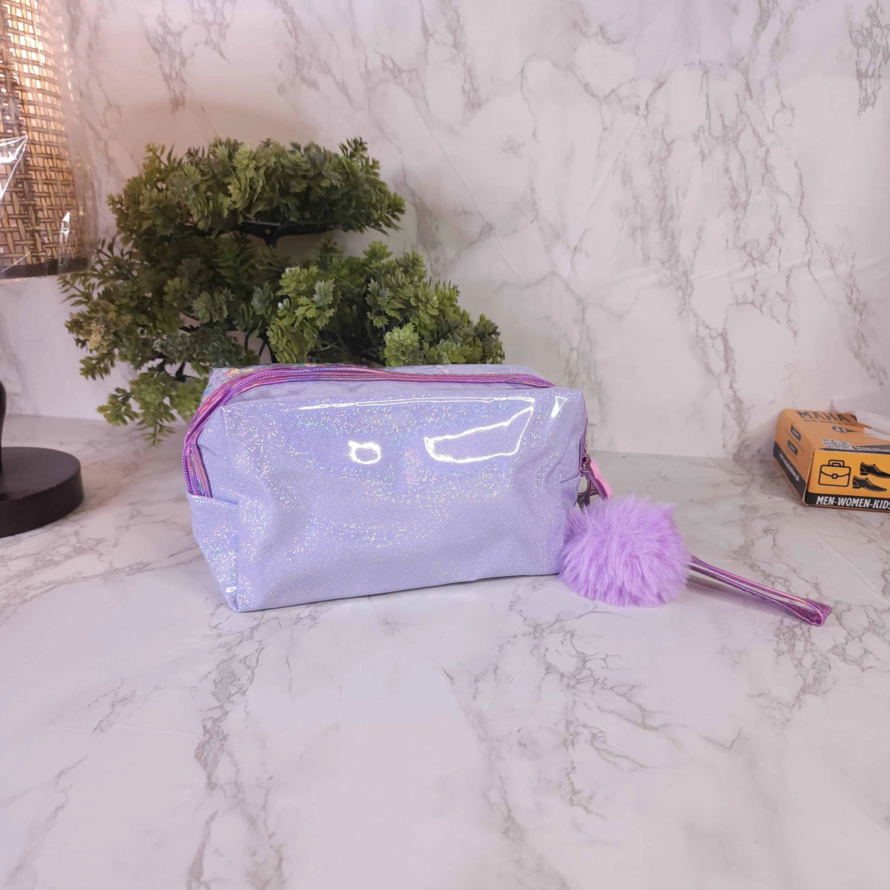 Purple Cosmetic Pouches