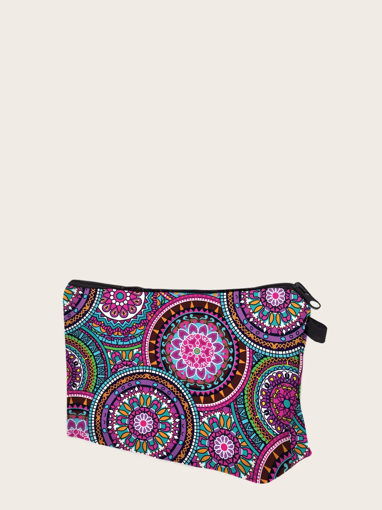 Purple Mandala Cosmetic Bag Makeup Bag Cosmetic Organizer Toiletries Bag Makeup