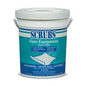 SCRUBS Gym Cleaner Wipes Cucumber Melon - 230 Wipes | 90723