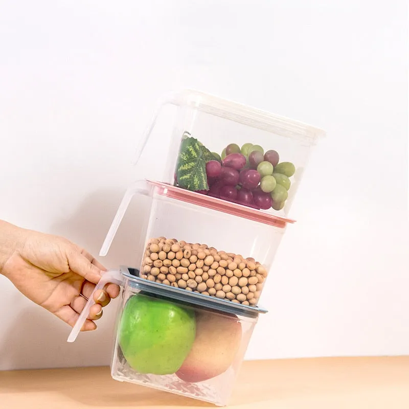 Stackable Refrigerator Transparent Storage Box