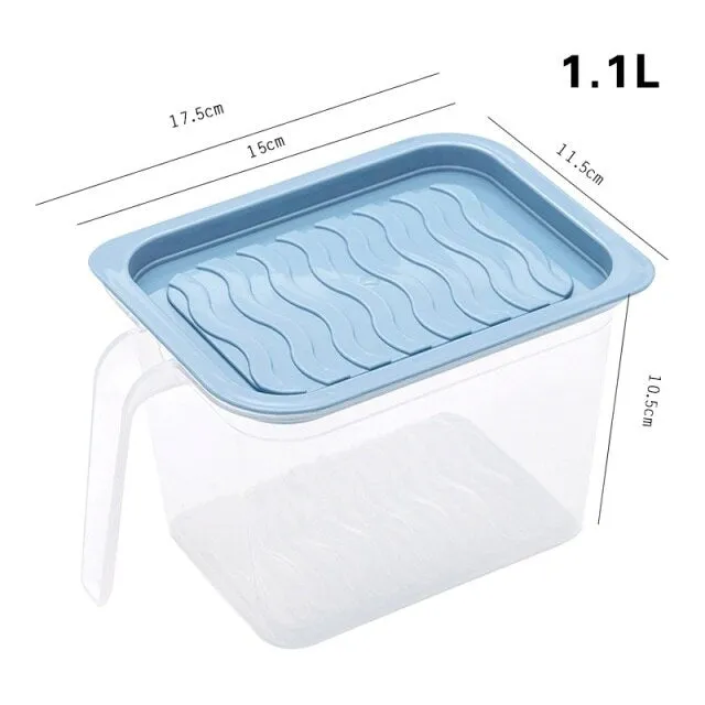 Stackable Refrigerator Transparent Storage Box