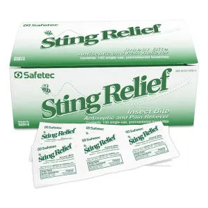 Sting Relief Insect Bite Relief Wipes 150/box