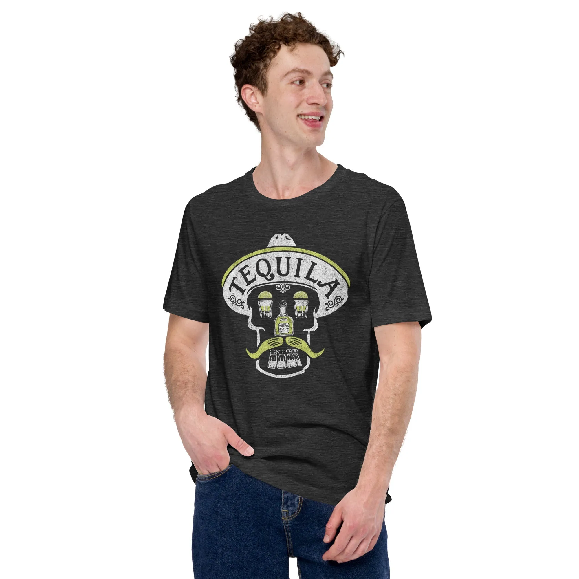 Tequila Skull Soft Style T-Shirt