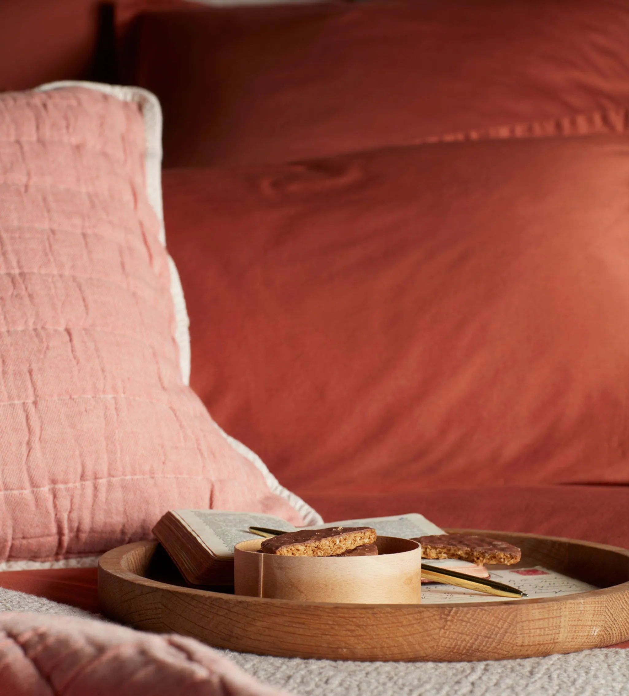 Terracotta Super Soft 100% Cotton Duvet Cover