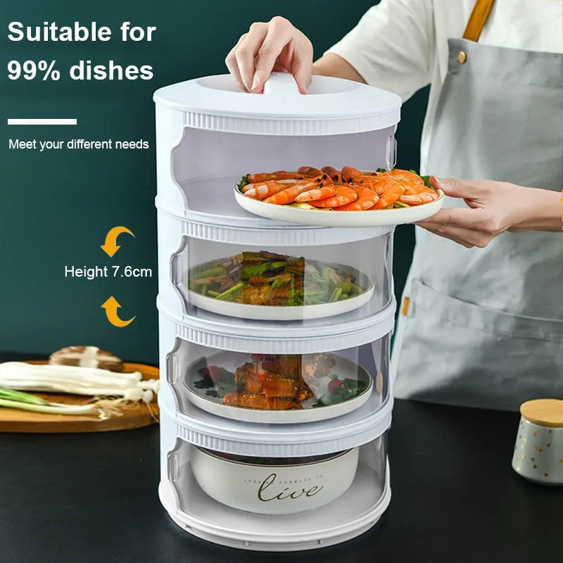 Transparent Stackable Food Organizing Container