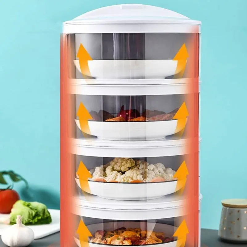 Transparent Stackable Food Organizing Container