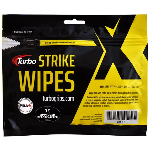 Turbo Strike Wipes <br>Ball Wipes <br>20 ct