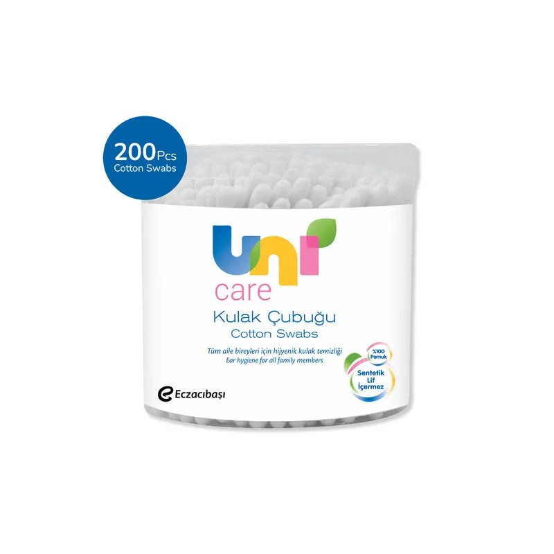 Uni Care Cotton Swab 200 pcs